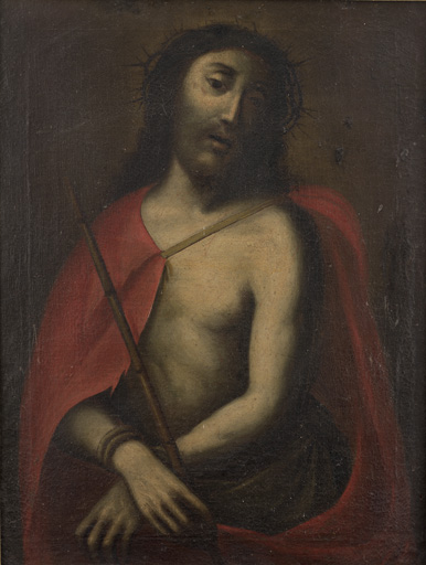 Tableau : le Christ au roseau