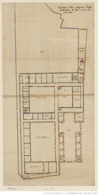 Collège des jésuites de Chambéry, puis Grand séminaire (détruit)