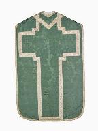 chasuble, étole, voile de calice : ornement vert n°3