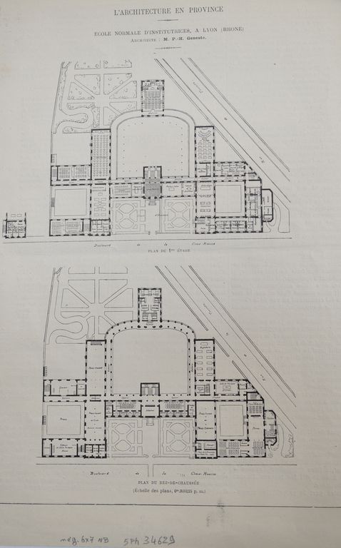 École normale d'institutrices, puis institut de formation des maîtres, actuellement collège