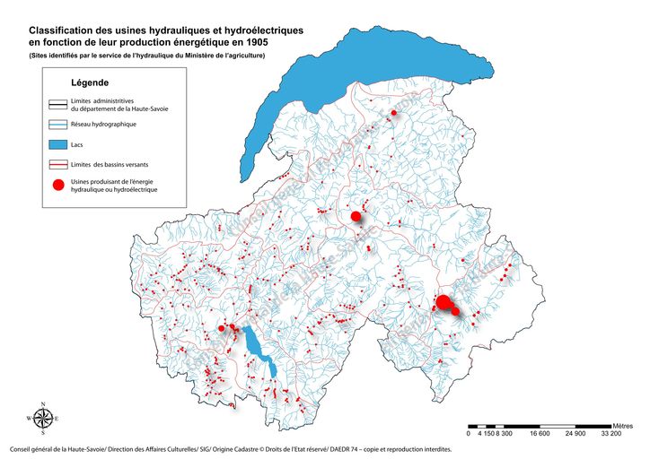 Patrimoine hydraulique de la Haute-Savoie : présentation de l´étude