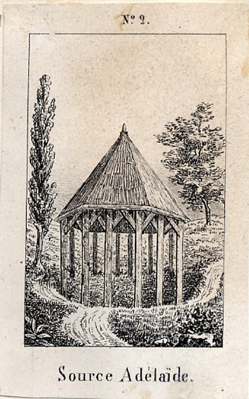 Fabrique de jardin, source Adélaïde