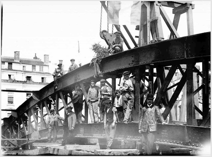 Pont routier de la Boucle, puis pont routier Winston-Churchill (détruit)