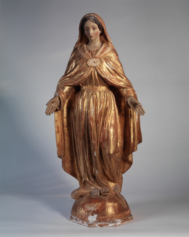 Statue de procession : Immaculée Conception