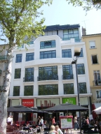 Immeuble, atelier, imprimerie de la Tribune Républicaine, actuellement immeuble de bureaux, cinéma Le Méliès