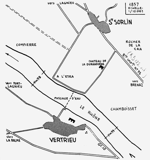 Bac de Vertrieu (disparu)