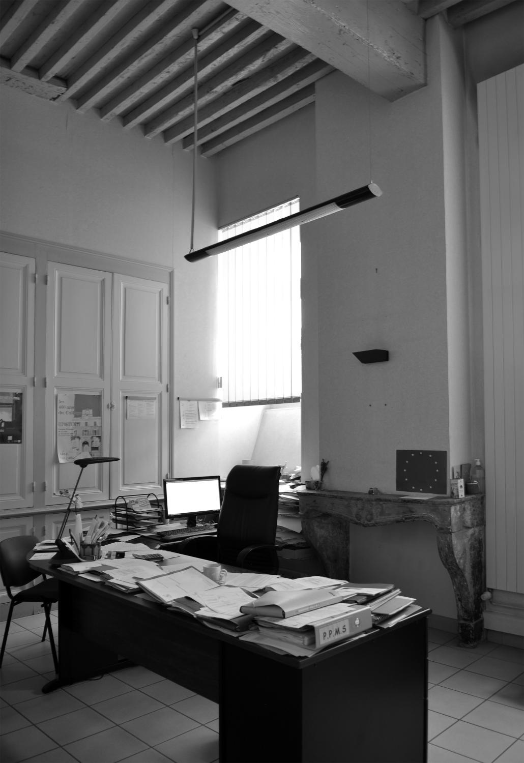 Collège de jésuites, puis institut national, école centrale supplémentaire, école communale secondaire, collège communal et école pratique de commerce et d'industrie, lycée, actuellement collège François-Ponsard