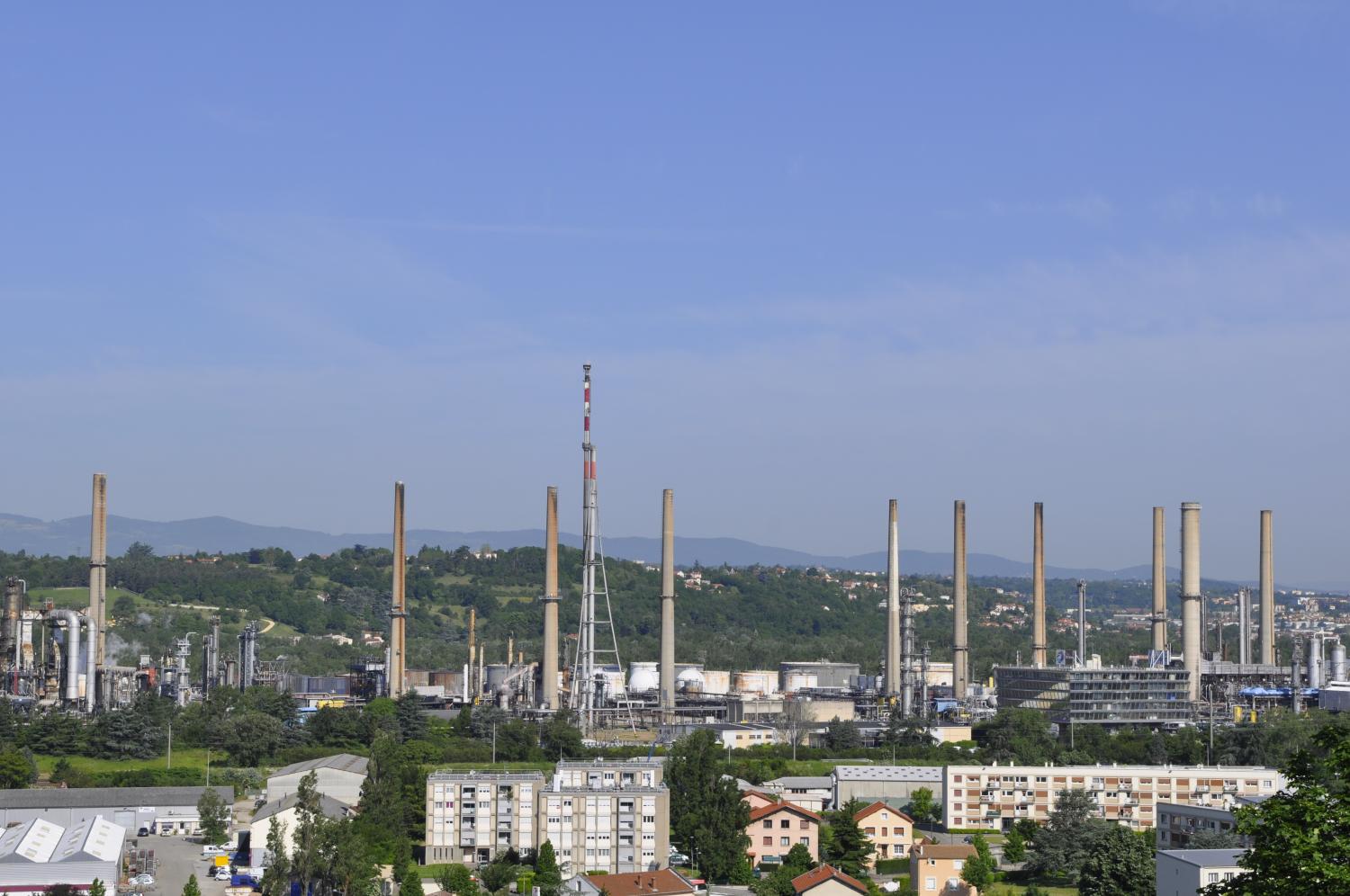 Raffinerie de Feyzin groupe Total