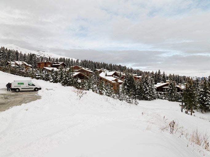 Station de sports d'hiver dite Courchevel 1850