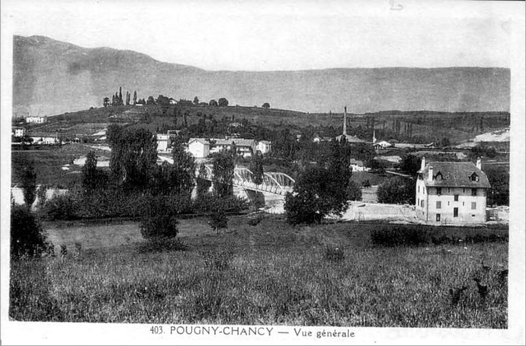 Pont routier de Pougny, ou pont routier de Chancy