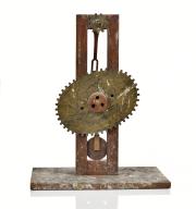 Instrument de démonstration en mécanique, modèle d'engrenage hélicoïdal