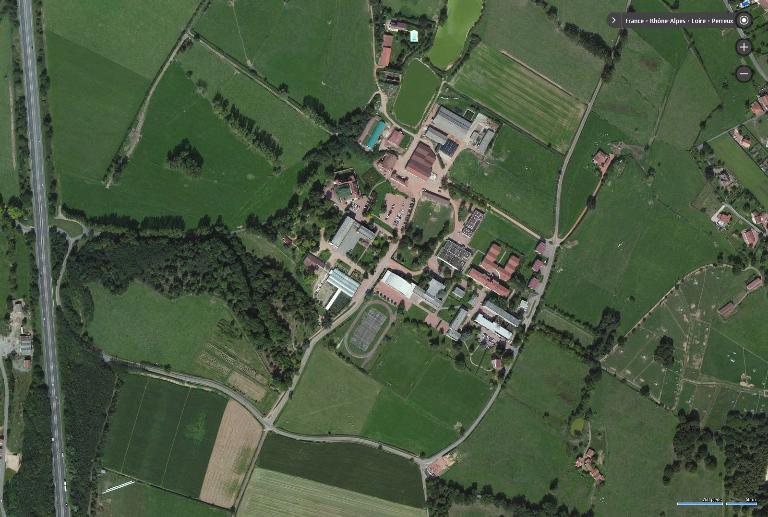 Château de Chervé, puis école ménagère d'agriculture et école d'agriculture d'hiver, puis collège agricole féminin et collège agricole, actuellement lycée agricole de Roanne-Chervé, site de Chervé (DOSSIER EN COURS D'ETUDE)