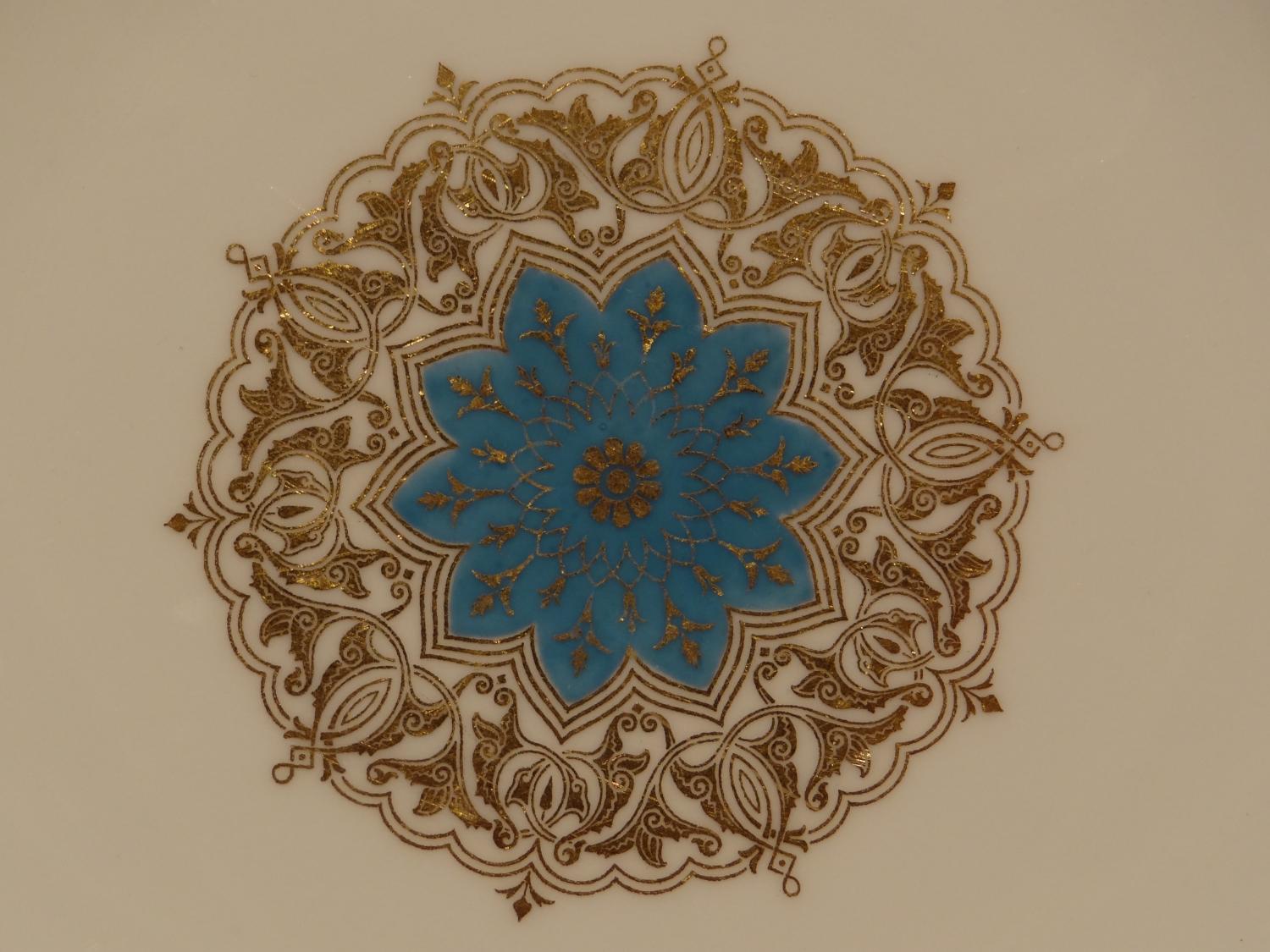 Assiettes (2) - Service d'apparat du château de Bizy
