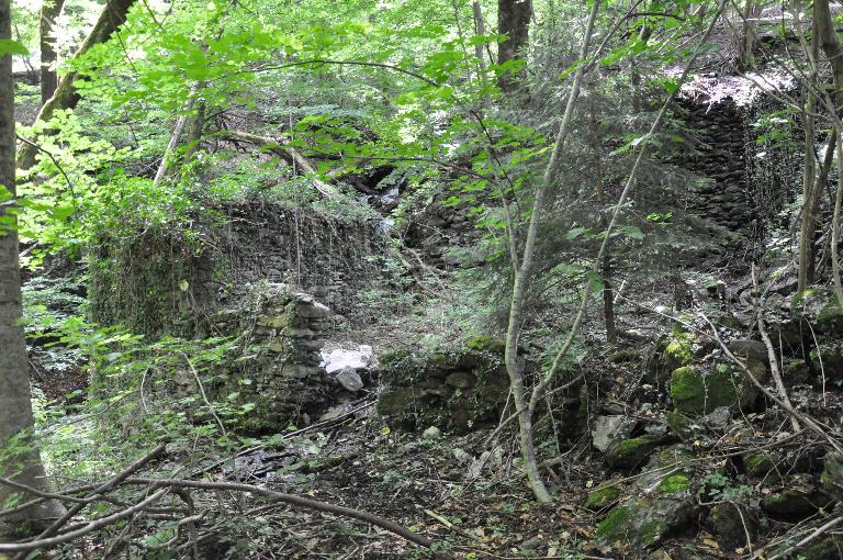 Pressoir à huile puis martinet Mercier actuellement vestiges