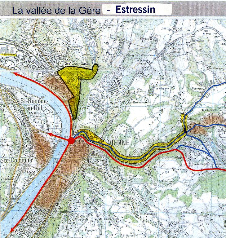 Présentation du patrimoine industriel et de l'habitat de la Vallée de la Gère et du quartier d'Estressin de la ville de Vienne