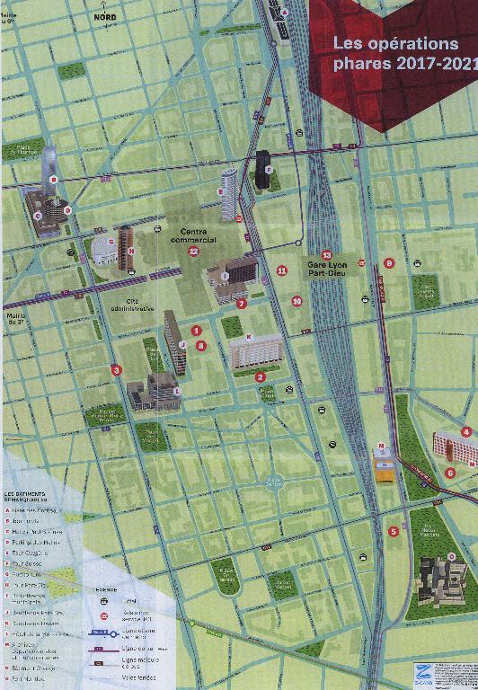 Projet du quartier de la Part-Dieu et Gare de la Part-Dieu (dossier d'urgence)