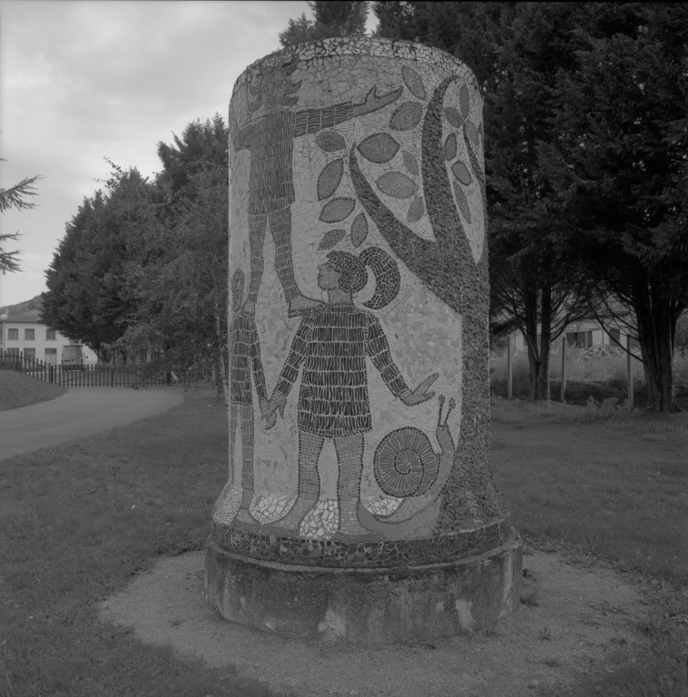 Ensemble des sculptures contemporaines de Sail-sous-Couzan