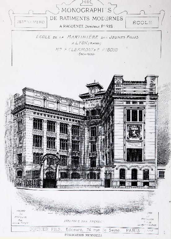 Ecole de La Martinière des filles, puis lycée La Martinière-Diderot dit La Centrale