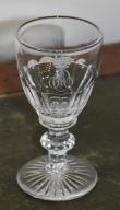 Ensemble de verres au chiffre AO (11)