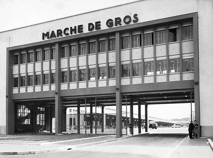 Marché d'intérêt national dit marché de gros ou marché-gare