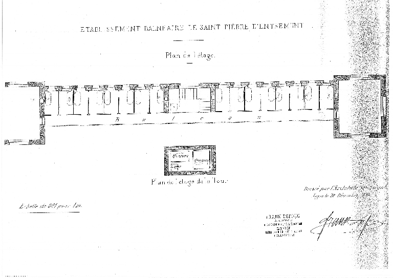 Établissement thermal dit établissement balnéaire de Saint-Pierre-d'Entremont dit Source Germaine