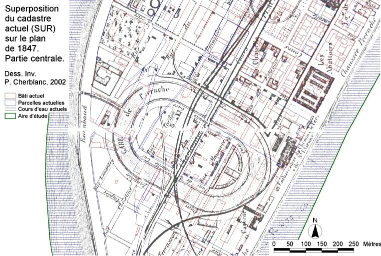 Secteur urbain dit Presqu'île Perrache, puis Derrière les voûtes