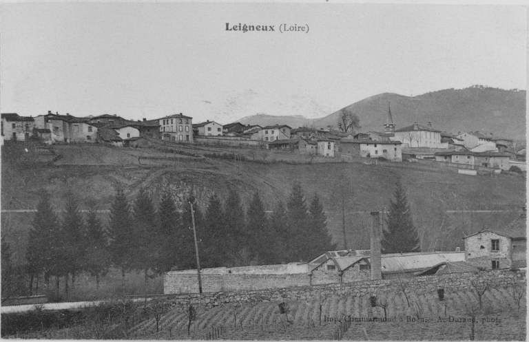 Présentation de la commune de Leigneux