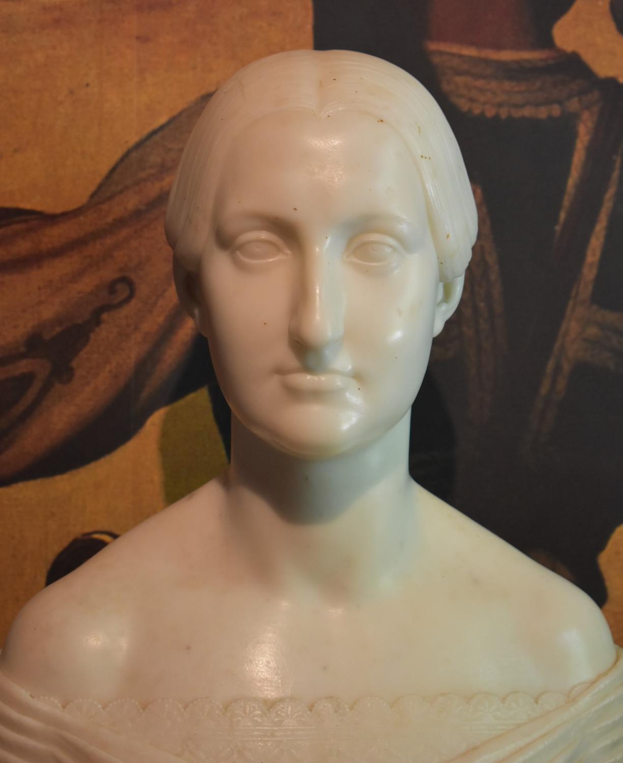Buste de Louise-Fernande de Bourbon, duchesse de Montpensier