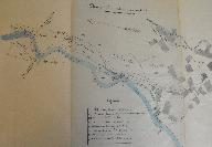 Plan faisant apparaître les artifices Dumoulin, 1897 (FR.AD073, 51SPC5).