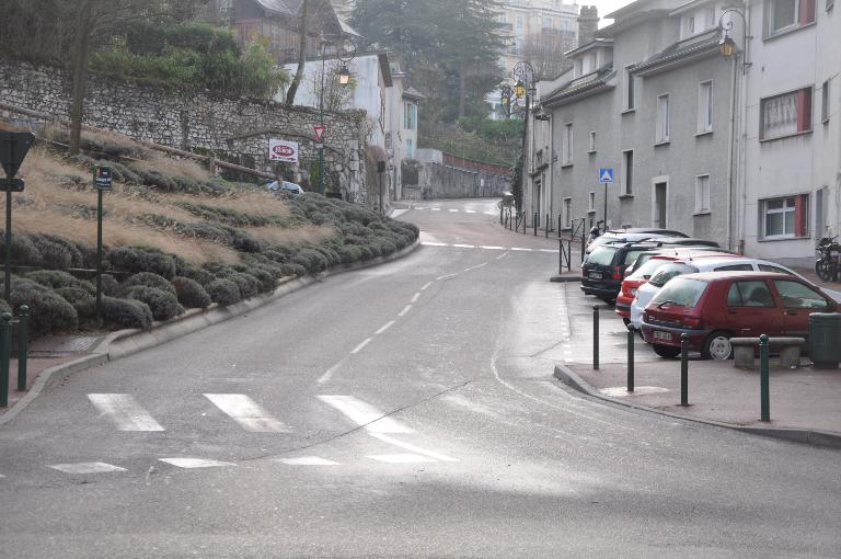 Rue de Mouxy et rue Haldimann, ancien chemin d'intérêt communal n° 49, actuellement rue Georges Ier