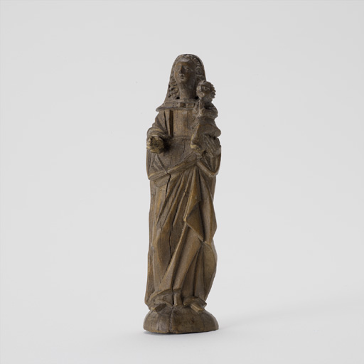 Figurine : Vierge à l'Enfant, dite Vierge de Chorsin, et reliquaire