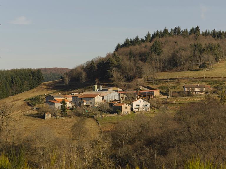 Pentes de la commune de Thiers