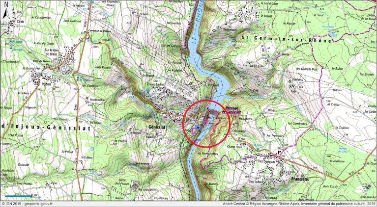 Barrage et centrale hydroélectrique de Génissiat