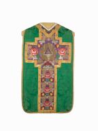 chasuble, étole : ornement vert