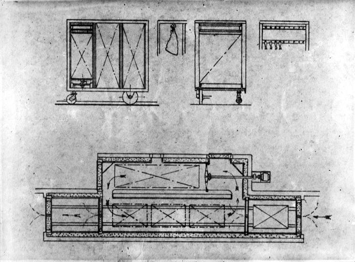 Usine frigorifique de la Société des Entrepôts Frigorifiques Lyonnais, actuellement société Socora