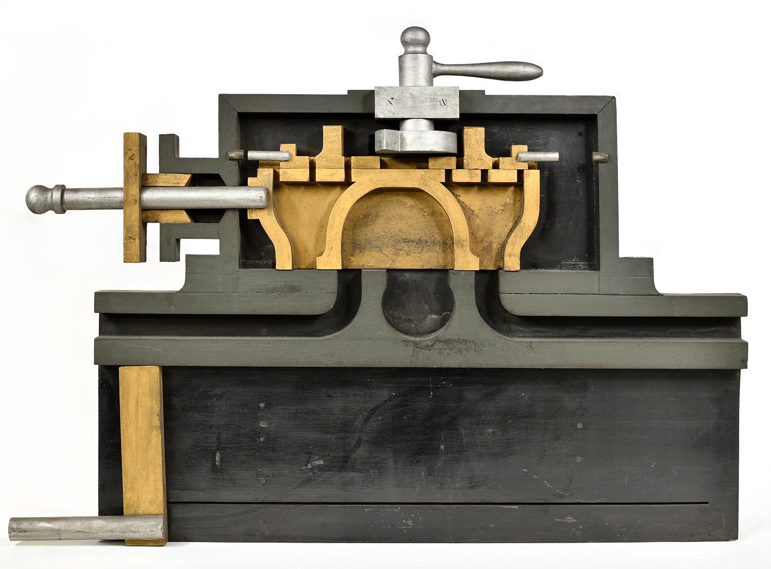 Grande maquette animée de distribution de vapeur