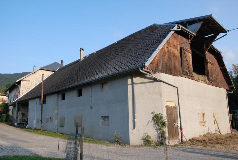 Ferme des Marais de la Chiésaz avec fruitière, puis poste à lait