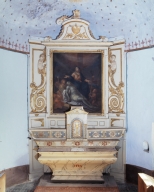 Maître-autel : autel, tabernacle, gradins d'autel (autel tombeau)