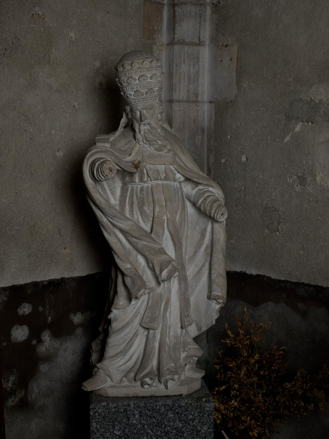 Statue de saint Pape dite statue de saint Léon
