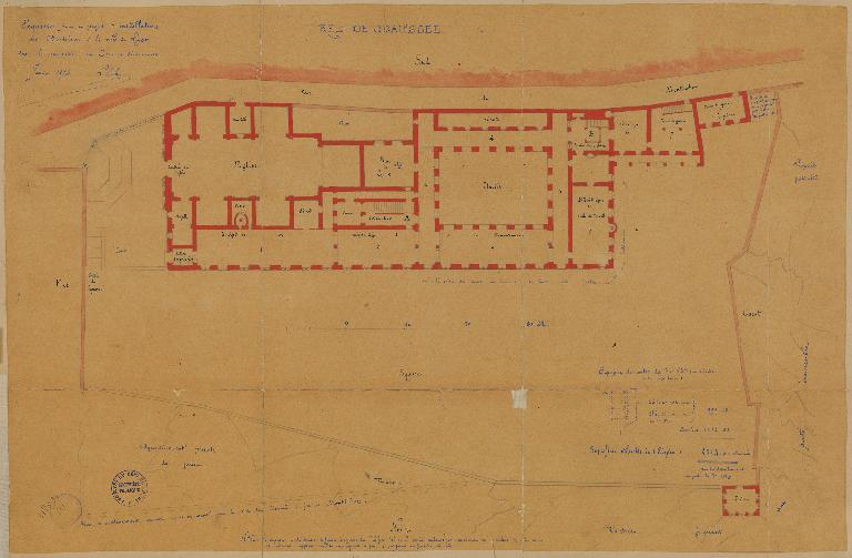 Couvent de carmes déchaussés Notre-Dame-du-Mont-Carmel, puis caserne, pensionnat, archives départementales du Rhône