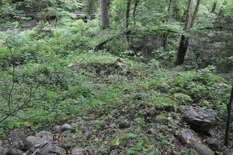 Moulin à farine du Châtelard actuellement vestiges