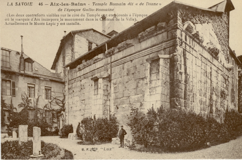 Temple dit de Diane, puis musée Lepic, actuellement musée archéologique -  Inventaire Général du Patrimoine Culturel