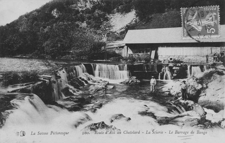 scierie puis scierie, moulin, battoir à chanvre, actuellement scierie et micro-centrale hydroélectrique