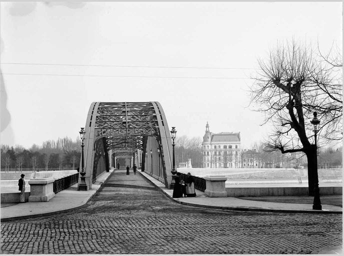 Pont routier de la Boucle, puis pont routier Winston-Churchill (détruit)