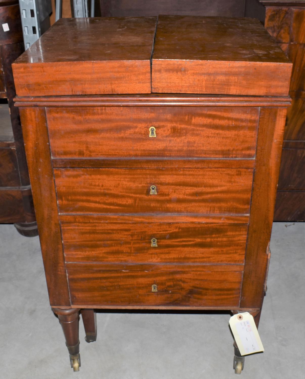 Commode-barbière à bidet n° 2