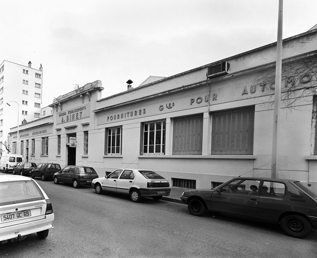 Usine de construction mécanique dite Ets Alphonse Binet fournitures générales pour automobile