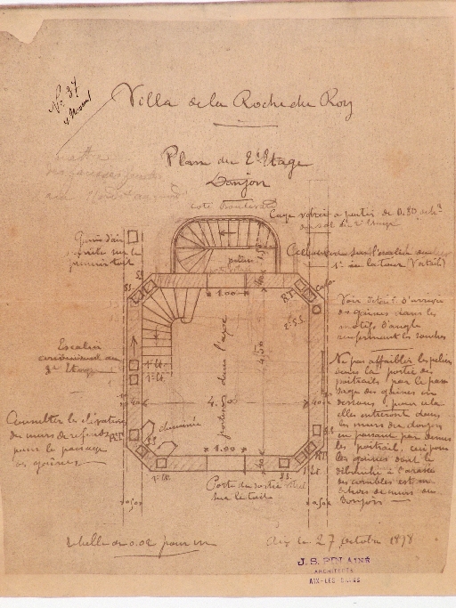 Demeure, dite château de la Roche du Roi