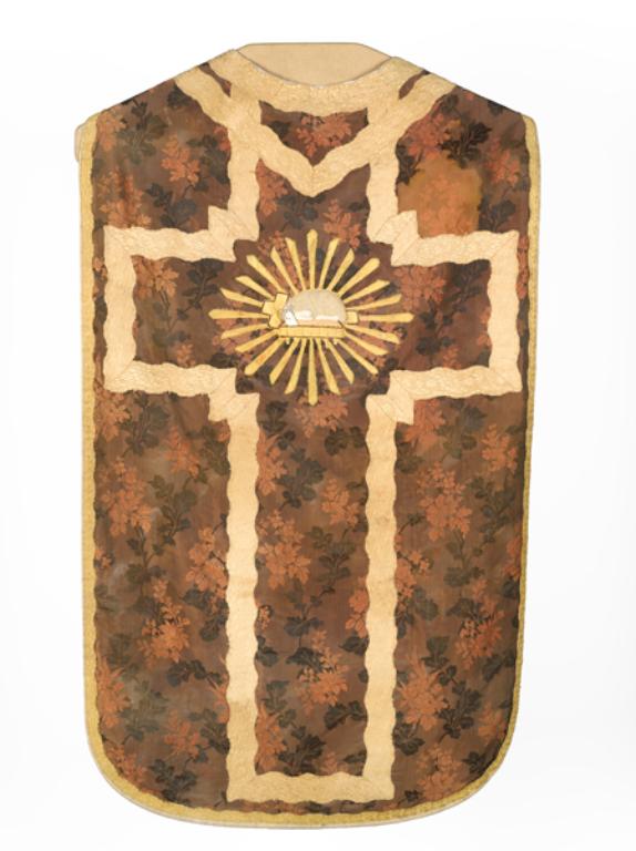 chasuble, étole, manipule, voile de calice