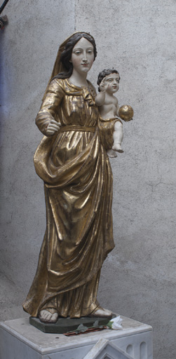 Statue : Vierge à l'Enfant