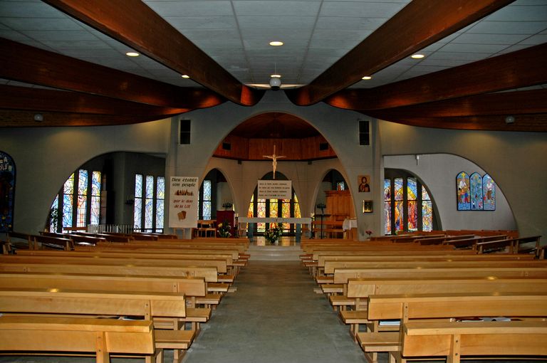Ensemble des verrières de l'église